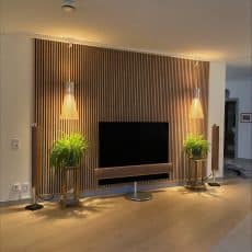 Ribbon-Wood Classic Oak in living room