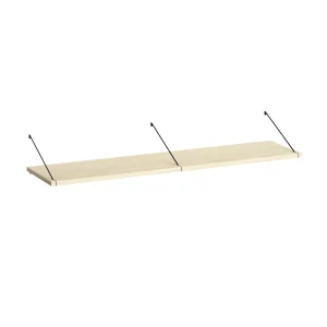 Brace shelf Ash 1200mm black brackets