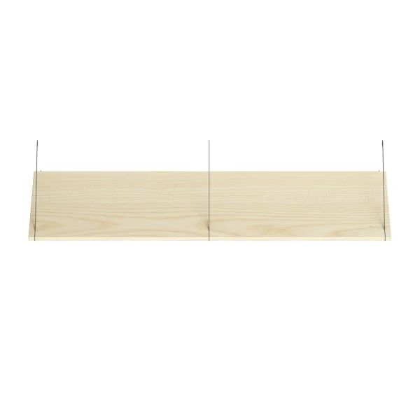 Brace shelf Ash 1200mm grey brackets