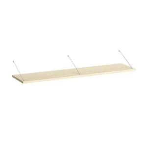 Brace shelf Ash 1200mm white brackets