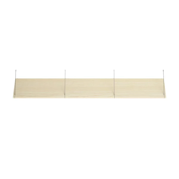 Brace shelf Ash 1800 mm grey brackets