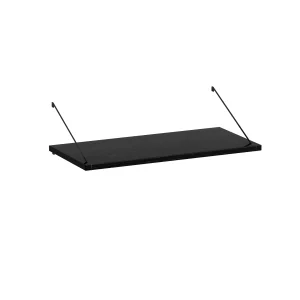 Brace shelf Black Diamond Ash 640 mm black brackets