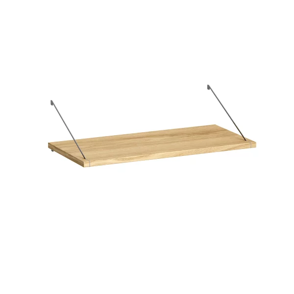 Brace shelf Diamond Ash 640 mm grey brackets